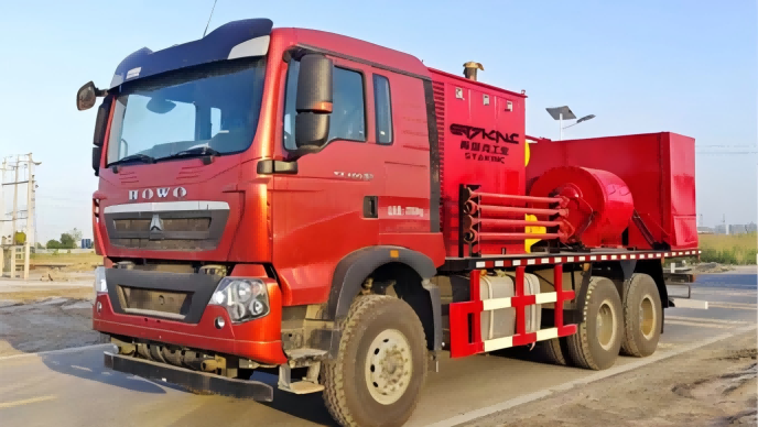 Oil Field Fracturing Truck