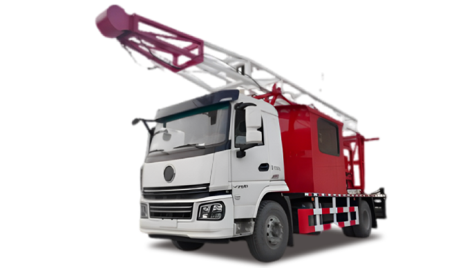 Oilfield production truck